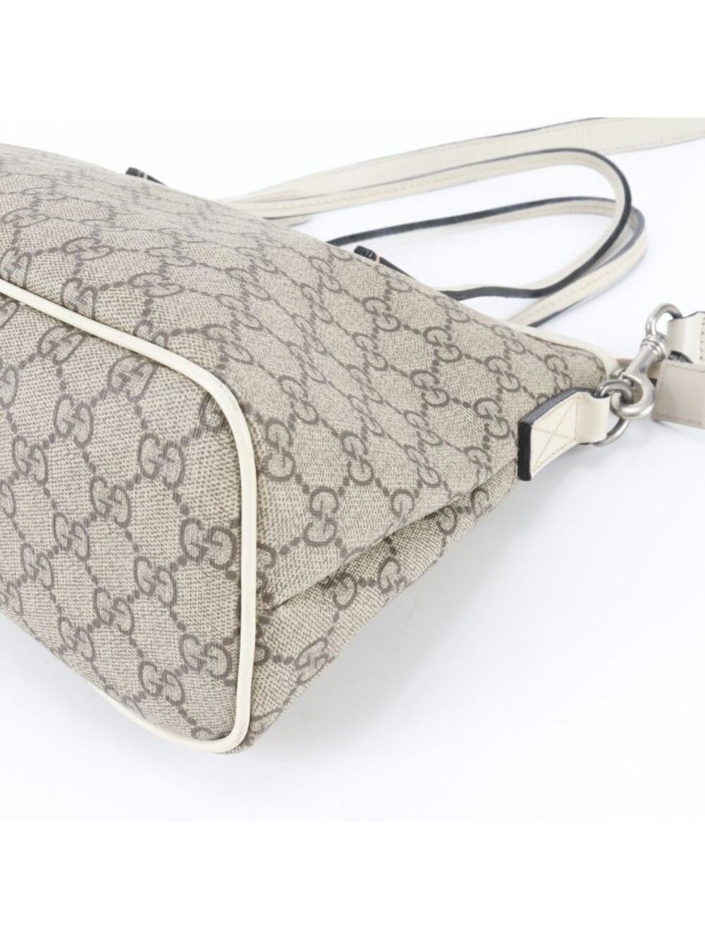 Gucci GG Supreme Leather 2-Way Shoulder Bag Crossbody Hand - Picture 5 of 10
